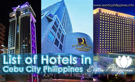 cebu city hotels list.